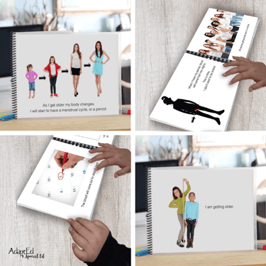 Social Narrative: Getting My Period: Editable (Printable PDF ) Puberty - AdaptEd4SpecialEd